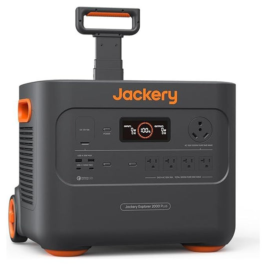 Jackery Explorer 2000 Plus Portable Power Station - 2024