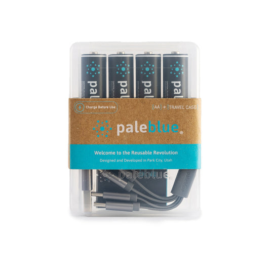 PaleBlue AA USB-C Rechargeable Batteries