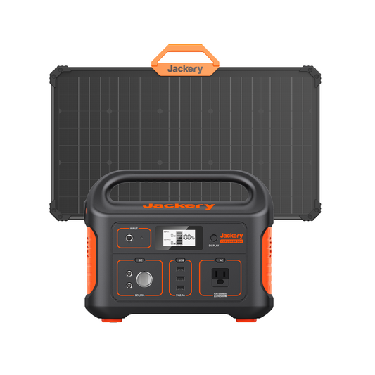 Jackery 500 + SolarSaga 100W Solar Generator Kit - 2024