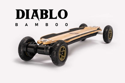 Evolve Diablo Bamboo 2 in 1 Electric Skateboard - 2024