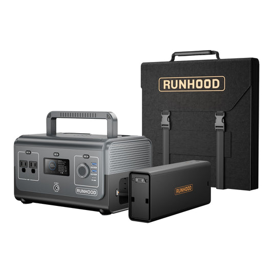 Runhood Power Rallye 600 Mini Portable Solar Kit - 324Wh/600W